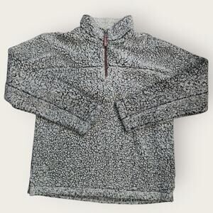 True Grit American Outdoor Co Sherpa Pullover 1/4 Zip Fleece Men's Size L